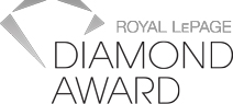 Royal LePage Diamond Award winners represent the top 3% of their marketplace, based on earnings.